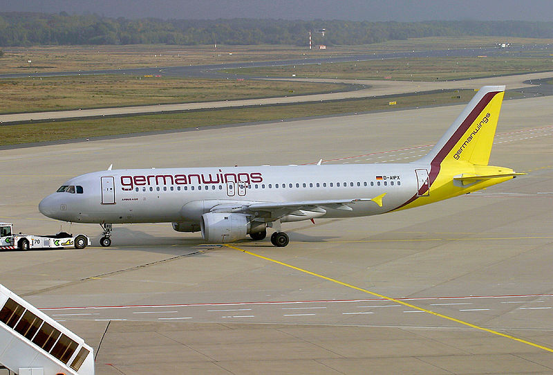 Germanwings Airbus A320. This aircraft was involved in the accident of Germanwings Flight 9525
