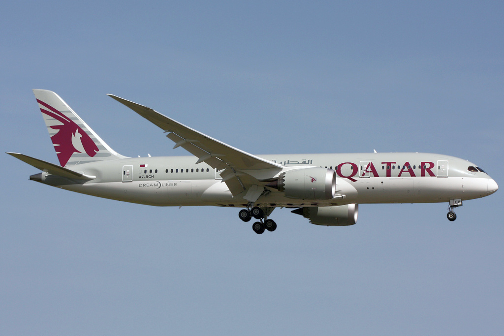 Qatar Airways airplane