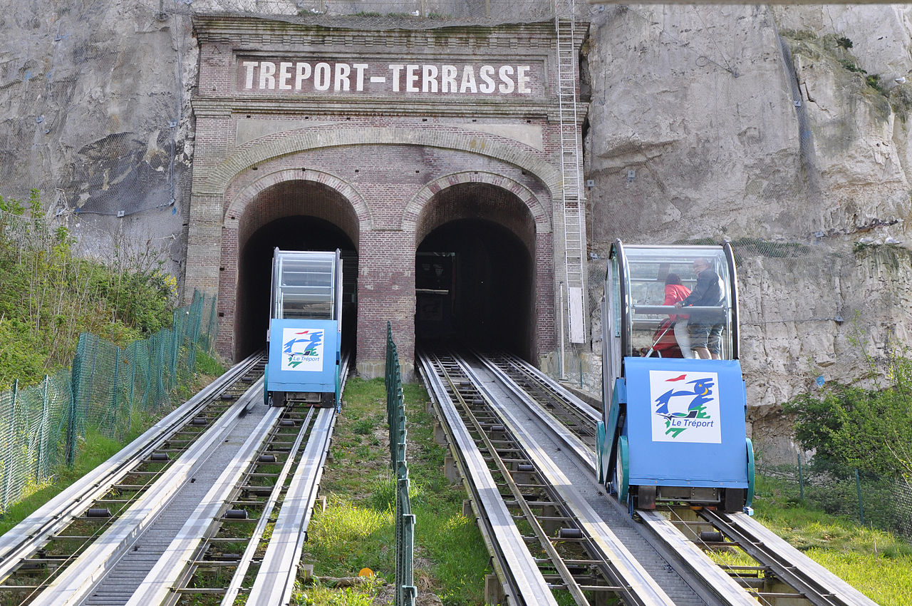  Le Tréport cable car - France