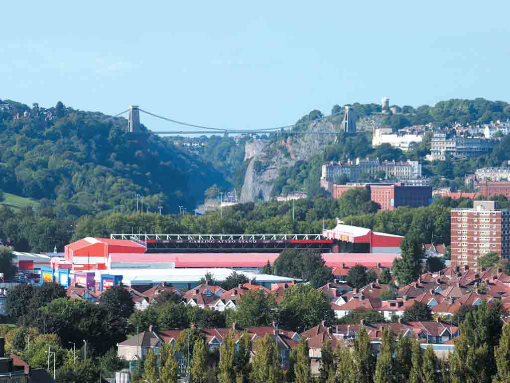 A view over Bristol