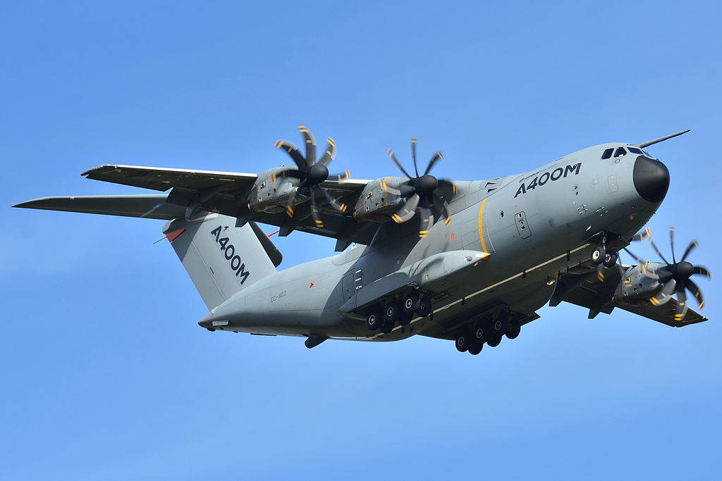 Airbus A400M Atlas at Toulouse Blagnac airport