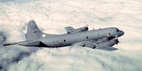 A high angle right-side view of a P-3C Orion