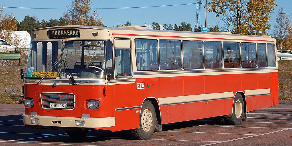 A Volvo B58 bus