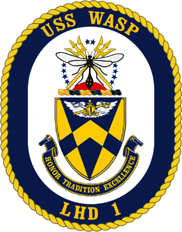 USS Wasp Coat of Arms

Image in the public domain