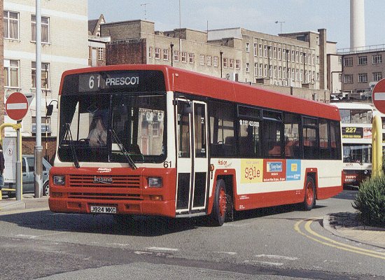 Leyland Lynx bus in Liverpool