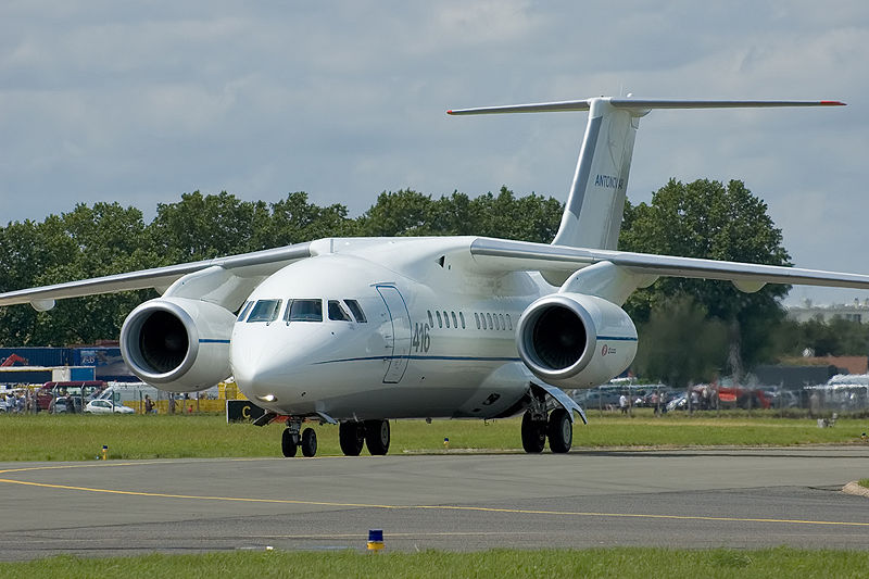 Antonov An-148 at Le Bourget airport, Paris Air Show 2007