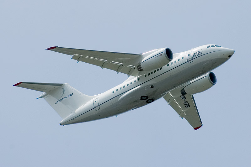 Antonov An-148 at the Paris Air Show 2007