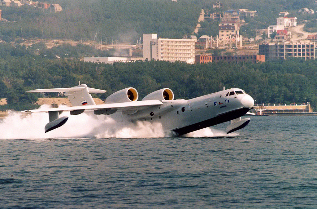 Beriev Be-200 taking off