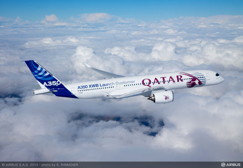 Airbus A350 XWB - MSN 4 in special Qatar livery